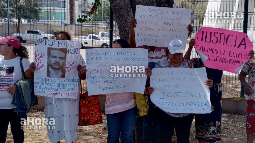 Familiares Exigen Entrega De Restos De V Ctimas De La Guerra Sucia