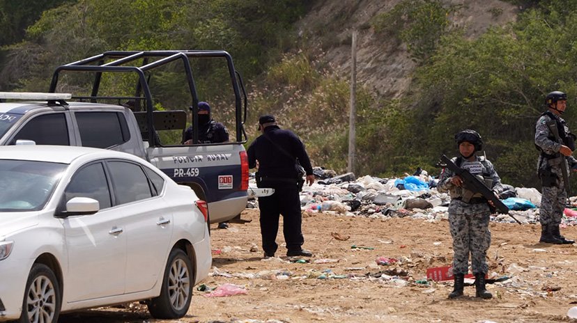 Encuentran a bebé muerto entre los residuos del Relleno Sanitario de Acapulco