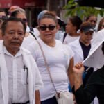 Trabajadores del IMSS protestan en Acapulco por cambios a contrato laboral